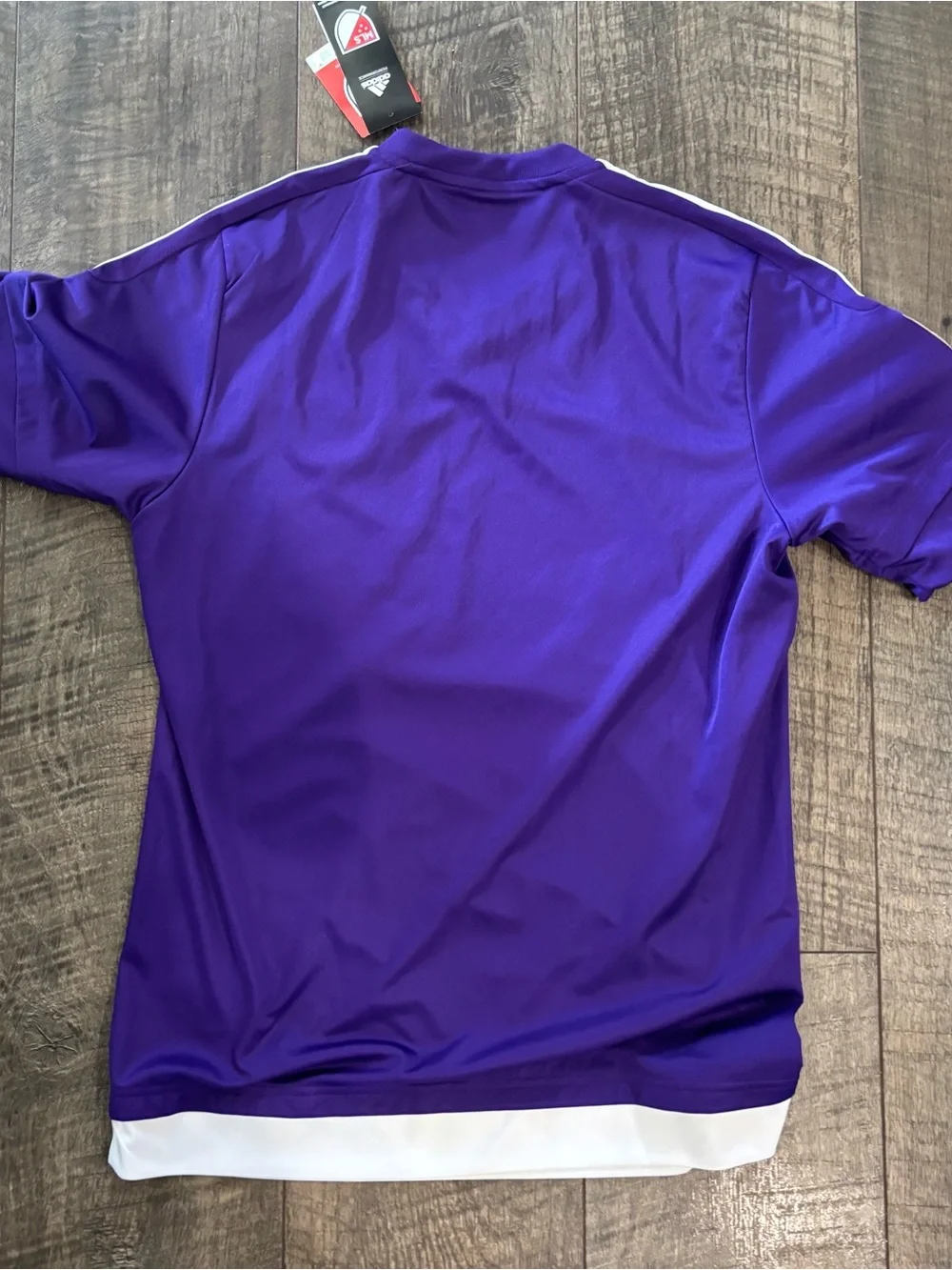 adidas Orlando City Men’s Purple Soccer Jersey with White Accents